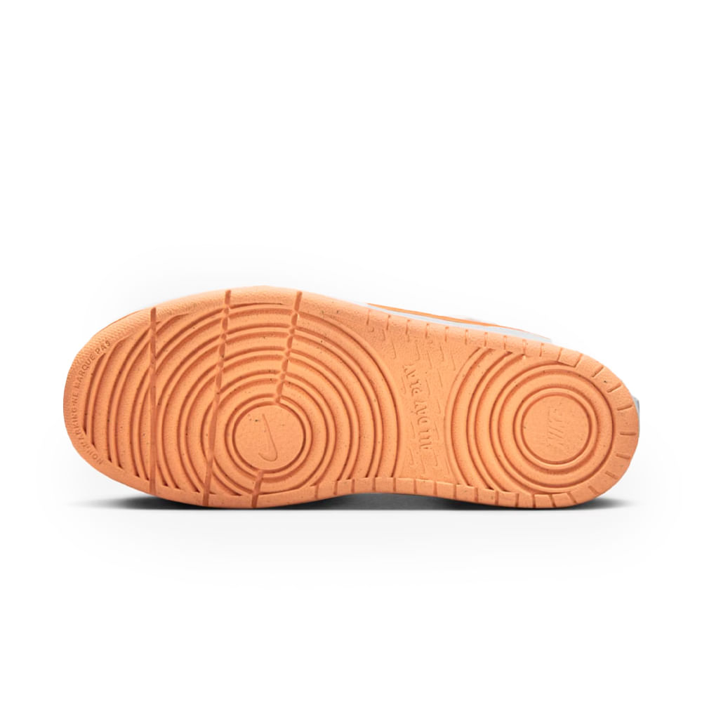 Nike Tenis COURT BOROUGH LOW DV5457-119 LaranjaBranco Sint -2-